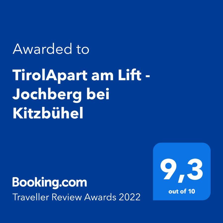 Tirolapart Am Lift - Jochberg Bei Kitzbuhel Apartman Kültér fotó